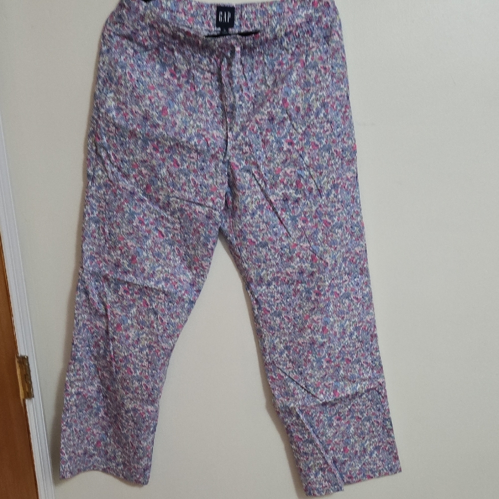 GAP NWOT Colorful Floral Pajama Pants